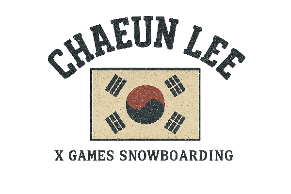 X Games Snowboarding Athlete Country Graphic